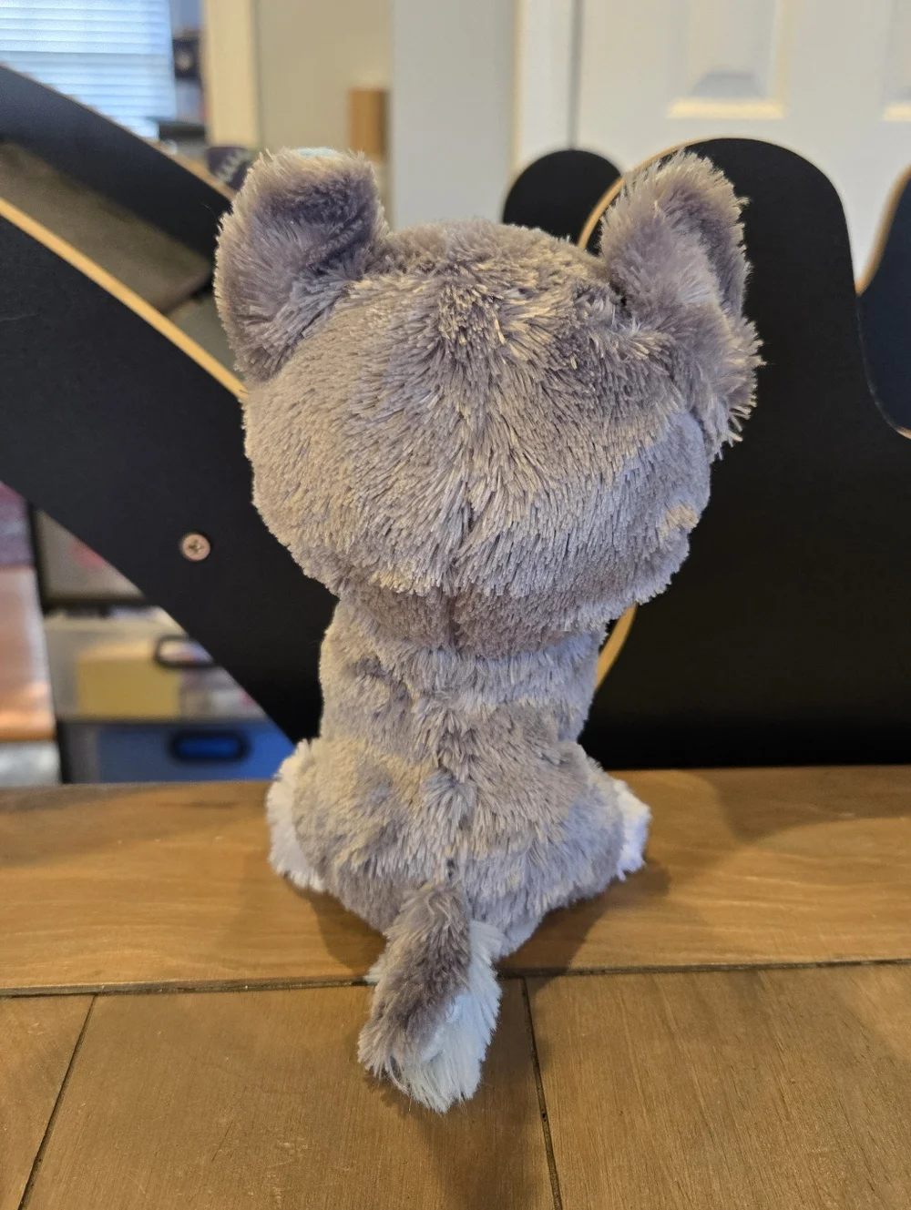 2021 Ty Silk Beanie Boo Slush The Husky with Sparkling Blue Eyes Plush